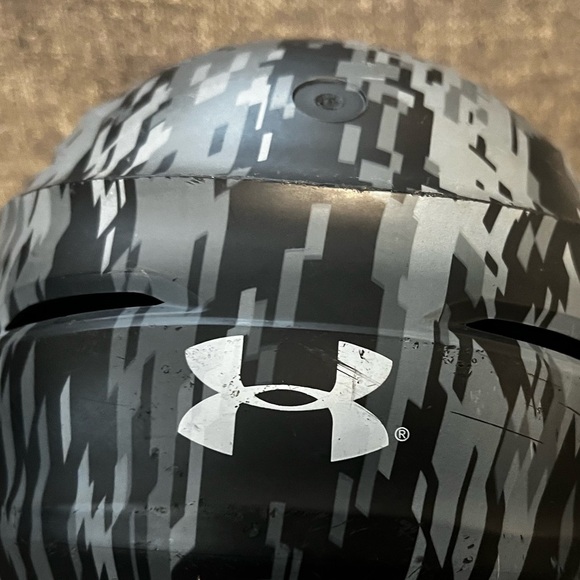 Under Armour Baseball Batting Helmet Digital Camo Size 6 1/2" To 7 3/4" UABH100 - Picture 8 of 11